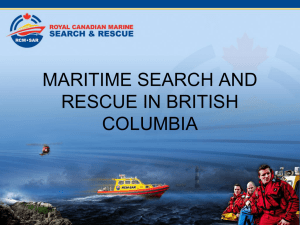 Search and Rescue in BC - Canadian Coast Guard Auxiliary