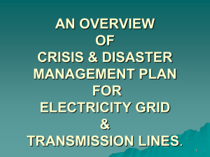 An overview of Crisis & Disaster Management Plan in