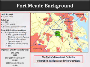 Fort Meade Regional Growth Management Committee Regional