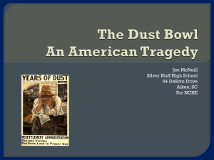 The Dust Bowl An American Tragedy