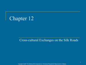 12. Cross-Cultural Exchanges on the Silk Roads