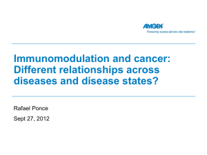 Immunomodulation and Cancer