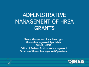 Grants Management Specialists