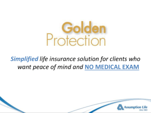 Golden Protection Medical Questions
