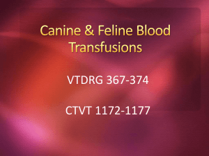 Blood Transfusions- student copy