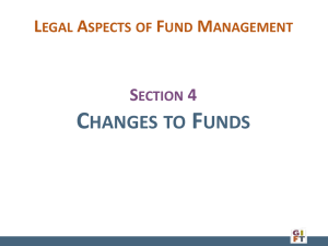 Legal Aspects of Fund Management-Section 4