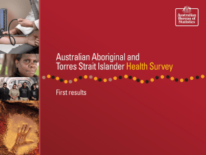 Australian Aboriginal and Torres Strait Islander health