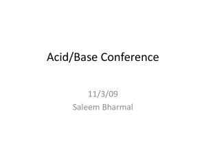 Acid/Base
