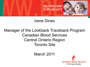 Transfusion Medicine group March 2011 v3