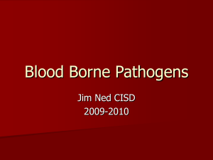 Blood Borne Pathogens PowerPoint