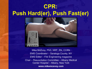 CPR: Push Harder(er)
