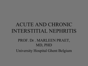 ACUTE AND CHRONIC INTERSTITIAL NEPHRITIS (PPT / 14536.5
