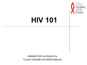 HIV 101 Powerpoint