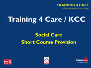 Training 4 Care/KCC