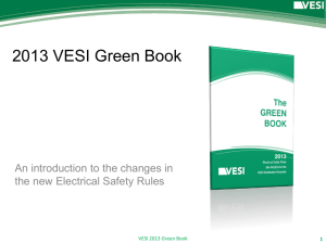 2013 Green Book - Intro, Summary and Part 1