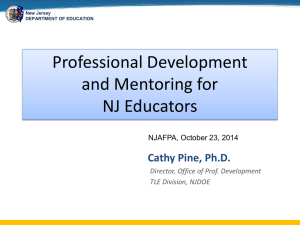 Updated NJ Professional Teaching Standards