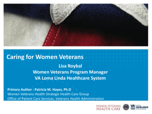Serving Women Veterans