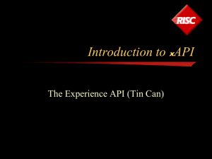 Introduction to xAPI