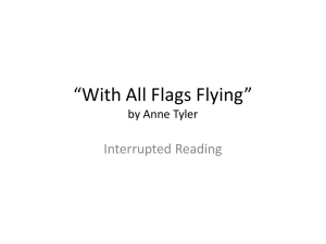 *With All Flags Flying* by Anne Tyler