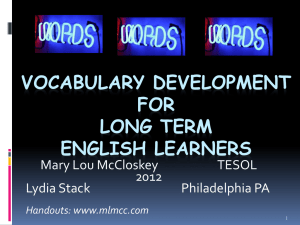 2012-03-29 TESOL Vocab for LTELL SHOW