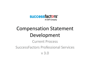 Compensation Statement Process v3.0