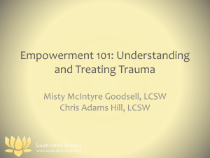 Empowerment 101 - South Valley Therapy