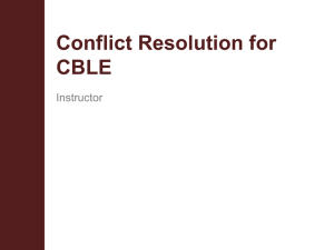 CLEB-Conflict-Resolution