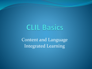 CLIL Basics