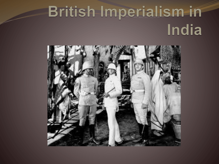case study on british imperialism in india