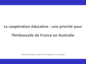 Présentation PowerPoint - The Association of French Teachers in