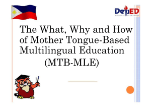 (MTB-MLE) Presentation