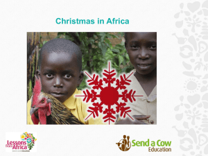 Christmas Across Africa.