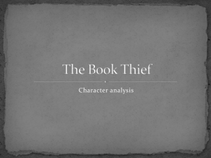 The Book Thief character analysis