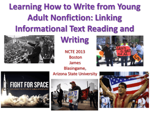 NCTE 2013 - Arizona State University