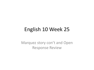English 10 Week 25