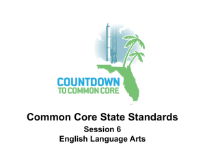 Unpacking the Standards - Santa Rosa County School District