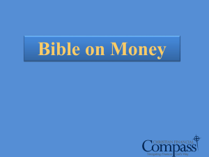Compass – Bible on Money – Powerpoint