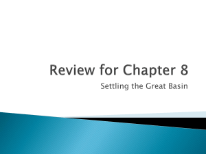 Review for Chapter 7