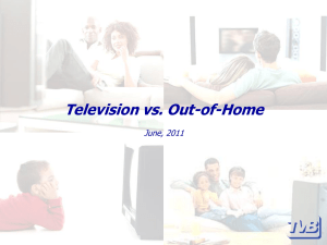Television vs. Out-of-Home
