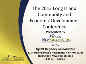 The Long Island Community and Economic Development Conference