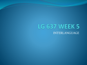 LG 637 WEEK 5