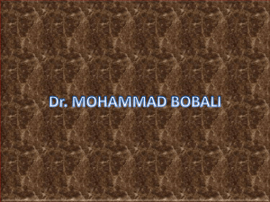 Dr. MOHAMMAD BOBALI