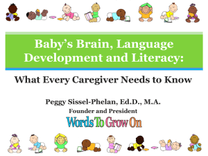 Baby`s Brain, Language and Literacy