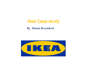 Ikea Case study