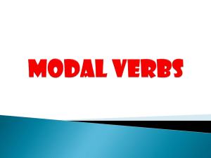 MODAL-VERBS