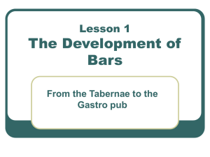 The Development of Bars