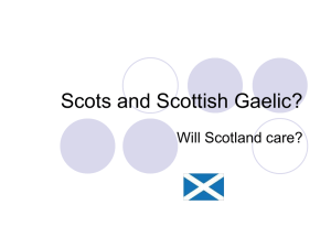 Scots or Scottish Gaelic?