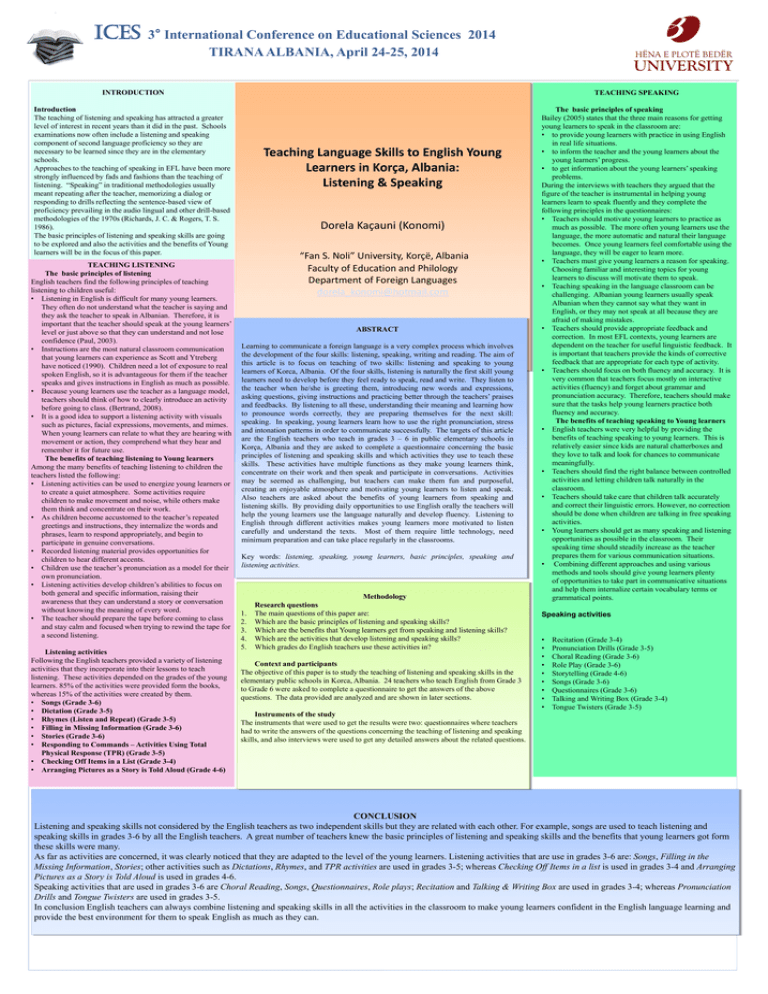 What Are The Principles Of Teaching Listening