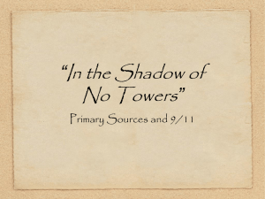 In the Shadow of No Towers