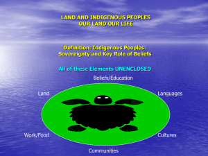 LAND AND INDIGENOUS PEOPLES GRAON HEMI LAEF